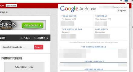 New AdSense Toolbar for Chrome